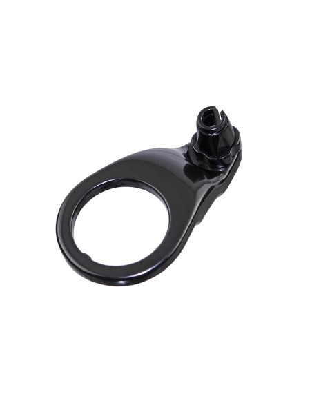 Alloy Front Cable Hanger 1-1/8 W/Adjuster Black.